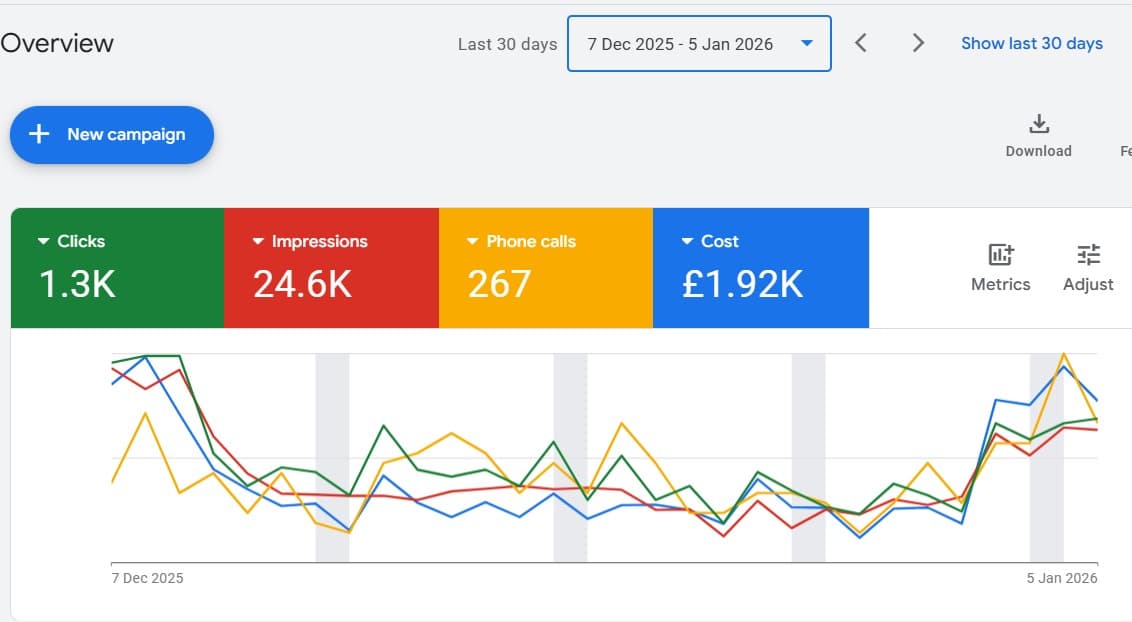 30-Day Campaign Analysis